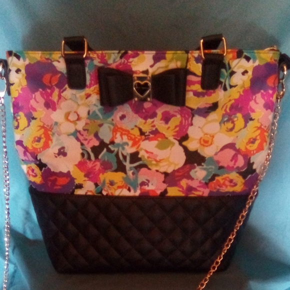 Betsey Johnson Tote Purse - Picture 2 of 8